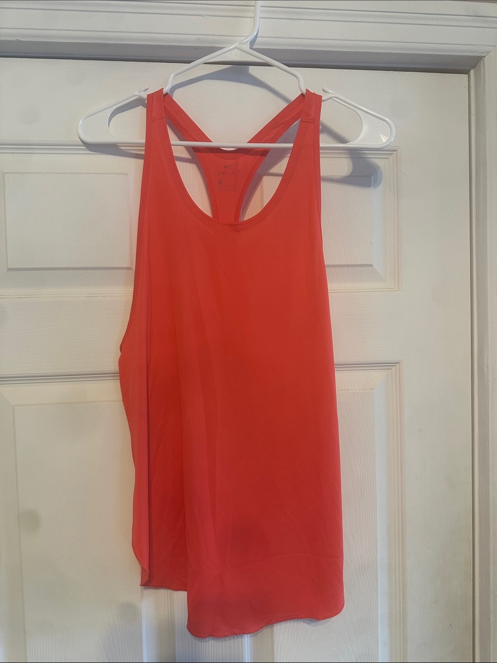 Nike Coral Racerback Athletic Tank Top